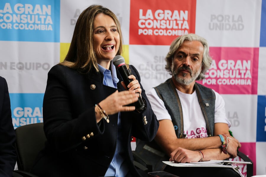 Paloma Valencia y Juan Daniel Oviedo no tendrían intenciones de ser fórmula en las elecciones del 31 de mayo - crédito Colprensa