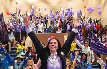 La abogada se presentó en