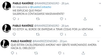 Los mensajes de Pablo Ramírez
