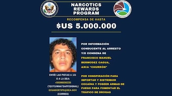 Detuvieron en Ecuador a “Churrón”, el líder criminal de Los Choneros por el que EEUU ofrecía USD 5 millones
