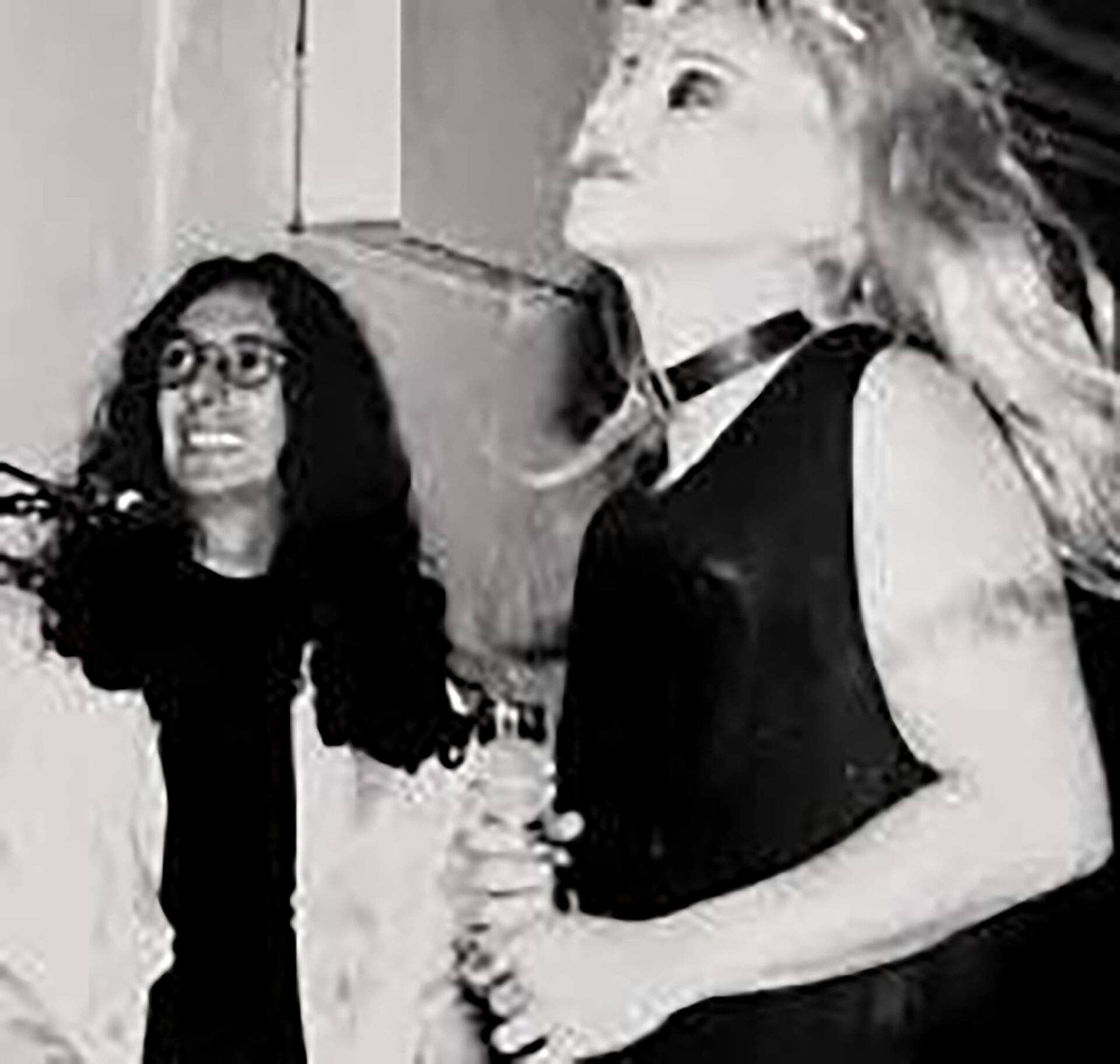 Divina Gloria y Fito Páez, a quien llama “mi hermano”.