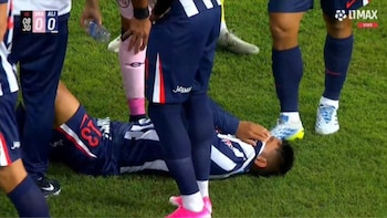 Marco Huamán sufrió una durísima lesión al tobillo producto de una fuerte entrada de Luciano Nequecaur en Alianza Lima vs Sport Boys por Liga 1 2026