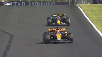 Checo Pérez presionó a Oscar