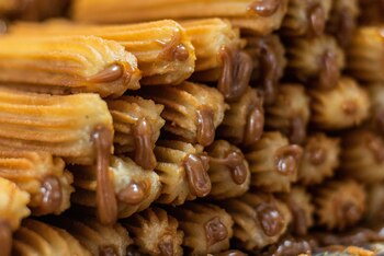 La docena de churros rellenos