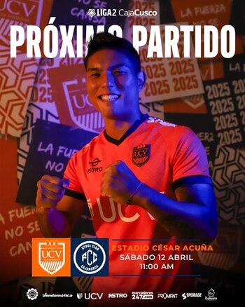 Anuncio del primer partido de