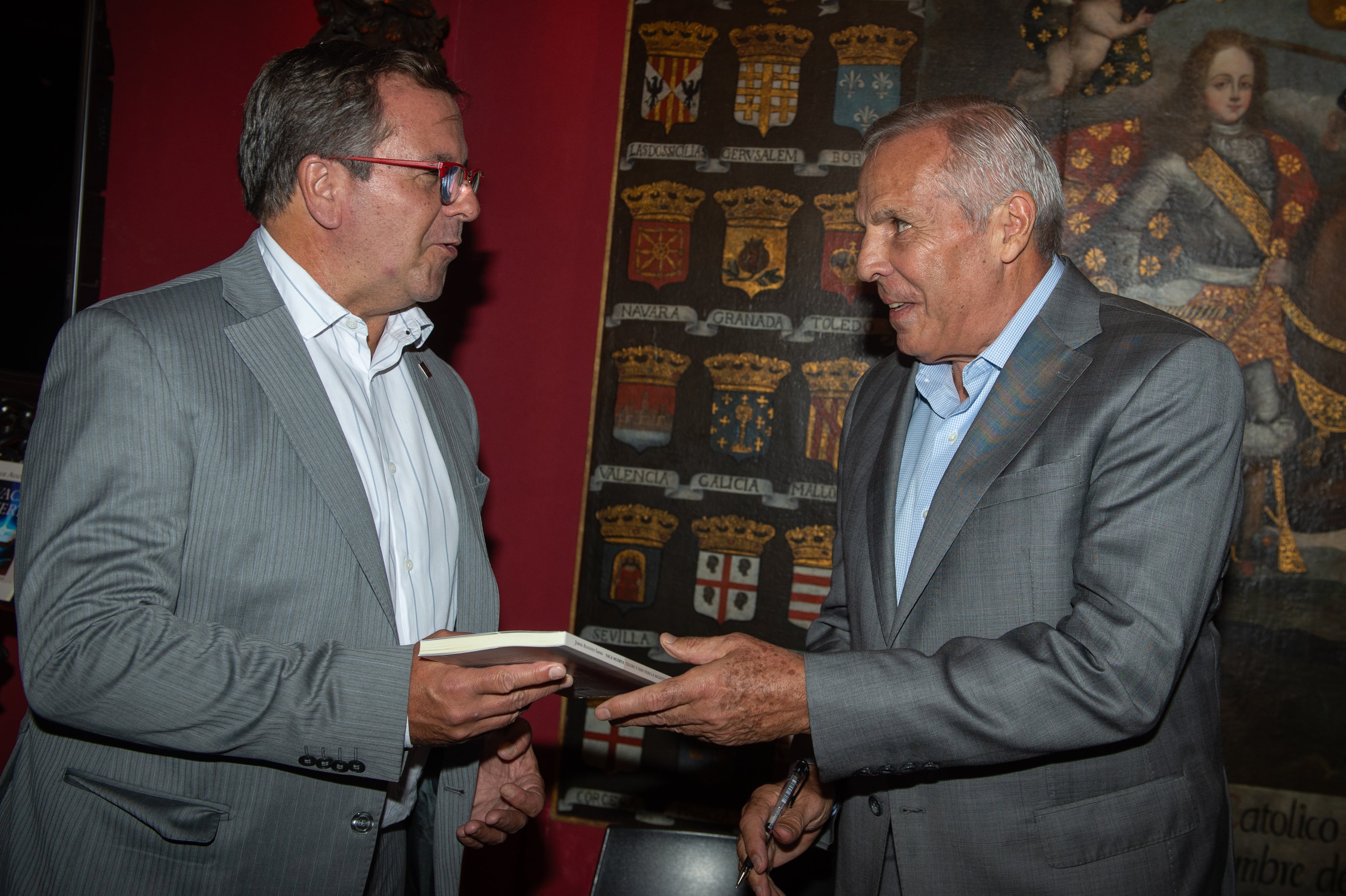 Adrián Vilaplana y Jorge Augusto Sapag