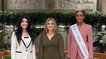 Presidente Laura Fernández y Miss Costa Rica evalúan la candidatura del país como sede de Miss Universo