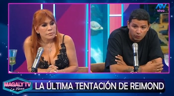 Reimond Manco sigue en el ojo de la tormenta y reconoce testimonios comprometedores. Captura: Magaly Tv La Firme.