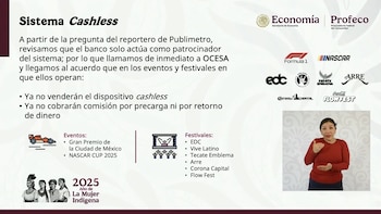 Ocesa acuerda no vender dispositivo