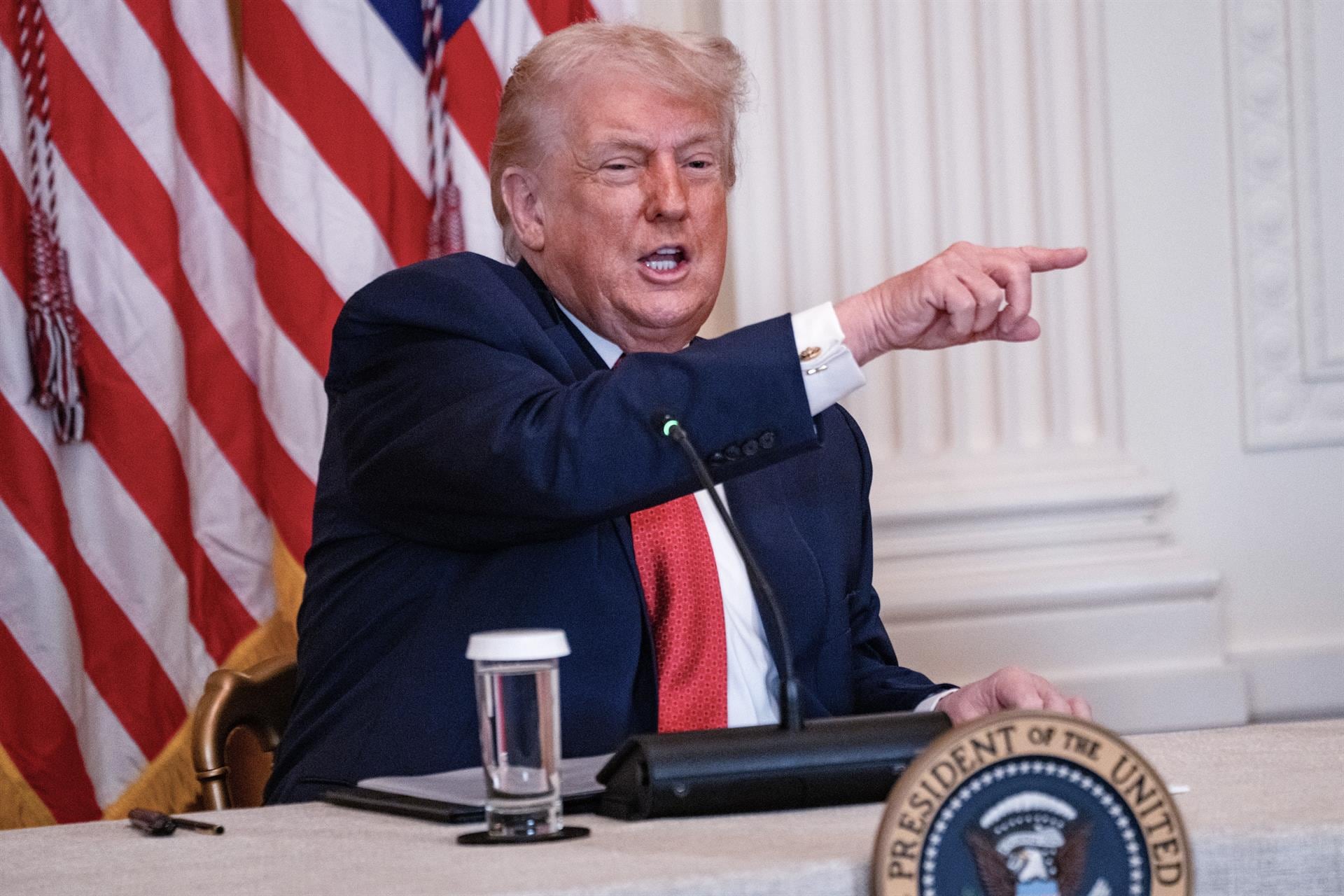 El presidente de EEUU, Donald Trump