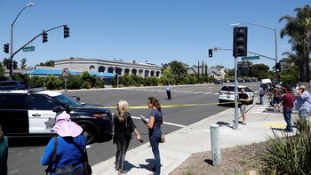 Policía de San diego, California.