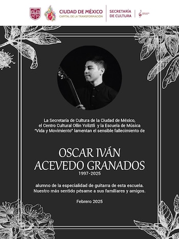 Óscar Iván era un estudiante