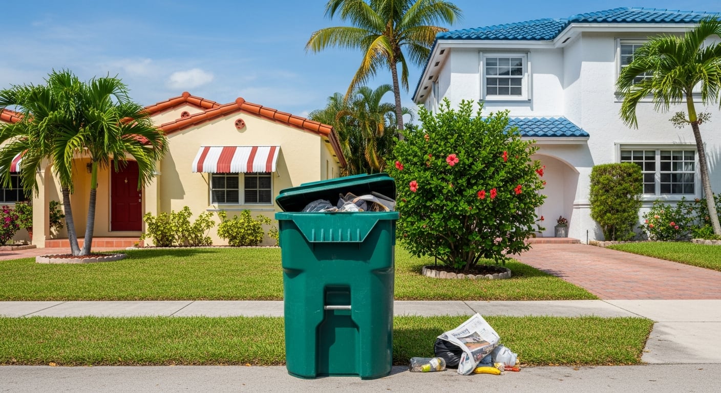 La Florida Litter Law prohíbe tirar basura en contenedores ajenos, en la vía pública y en propiedades privadas sin autorización en Florida (Imagen Ilustrativa Infobae)