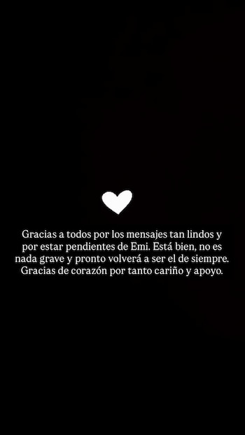 Mandinha habló sobre el estado del Dibu