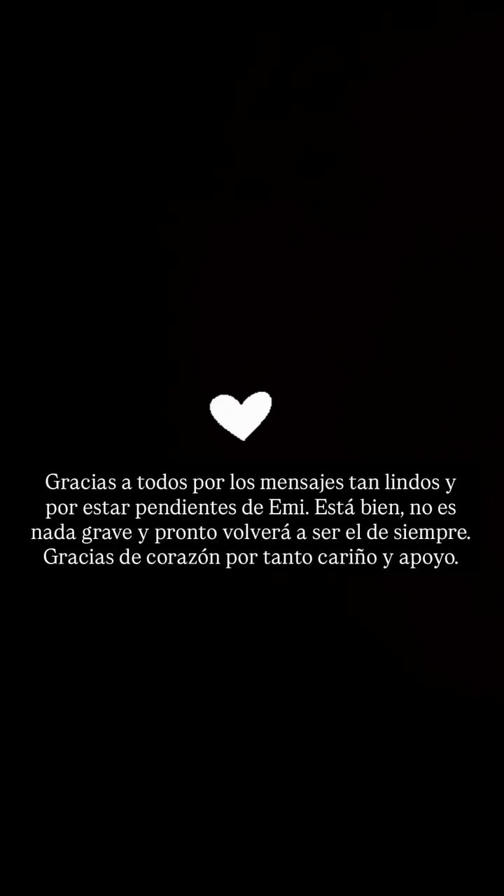 Mandinha Martínez brindó tranquilidad sobre el estado del arquero argentino (mandinha_martinez_)