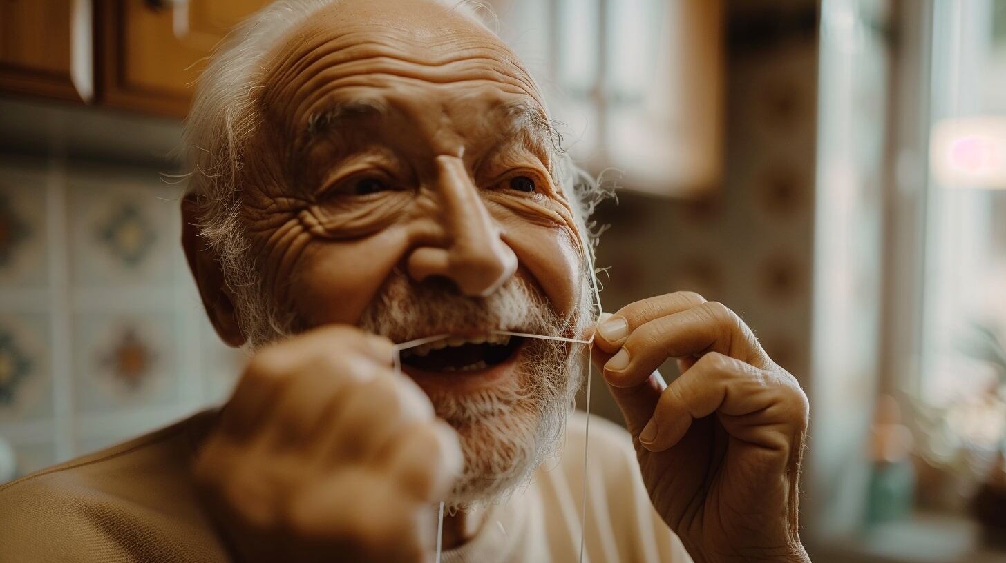 salud dental, hilo dental, limpieza entre dientes, rutina diaria, higiene personal, sonrisa saludable - (Imagen Ilustrativa Infobae)