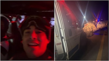 Suavecito sufre peligroso accidente automovilístico en vivo; así reaccionó Kim Shantal