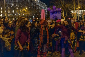 Manifestación conovocada por Comisión 8M