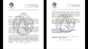 El comunicado se replicó en