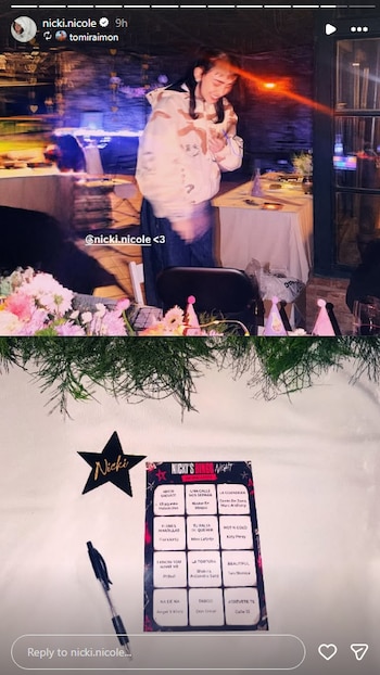Entre cerámica, cena con amigos y aire libre, Nicki Nicole celebró su cumpleaños