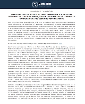 La sentencia destaca la violación