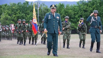 Juan Oduber Rendón, nacido en Yolombó, Antioquia, acumula más de tres décadas de trayectoria en el Ejército Nacional desde su ingreso a la Escuela Militar de Cadetes en 1993 - crédito Ejército Nacional