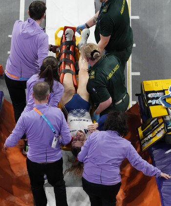 Margot Chevrier deberá recuperarse para llegar a lo Juegos Olímpicos (Reuters)