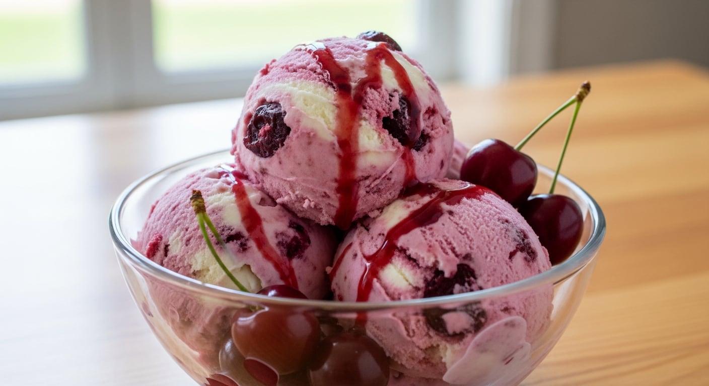 Cómo hacer helado de cereza y yogur: la receta casera perfecta para el verano