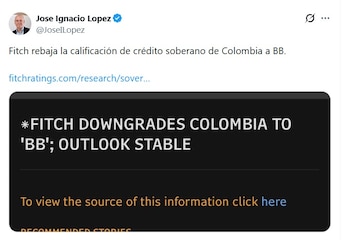 José Ignacio López, presidente de