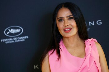 Salma Hayek, Didier Deschamps y