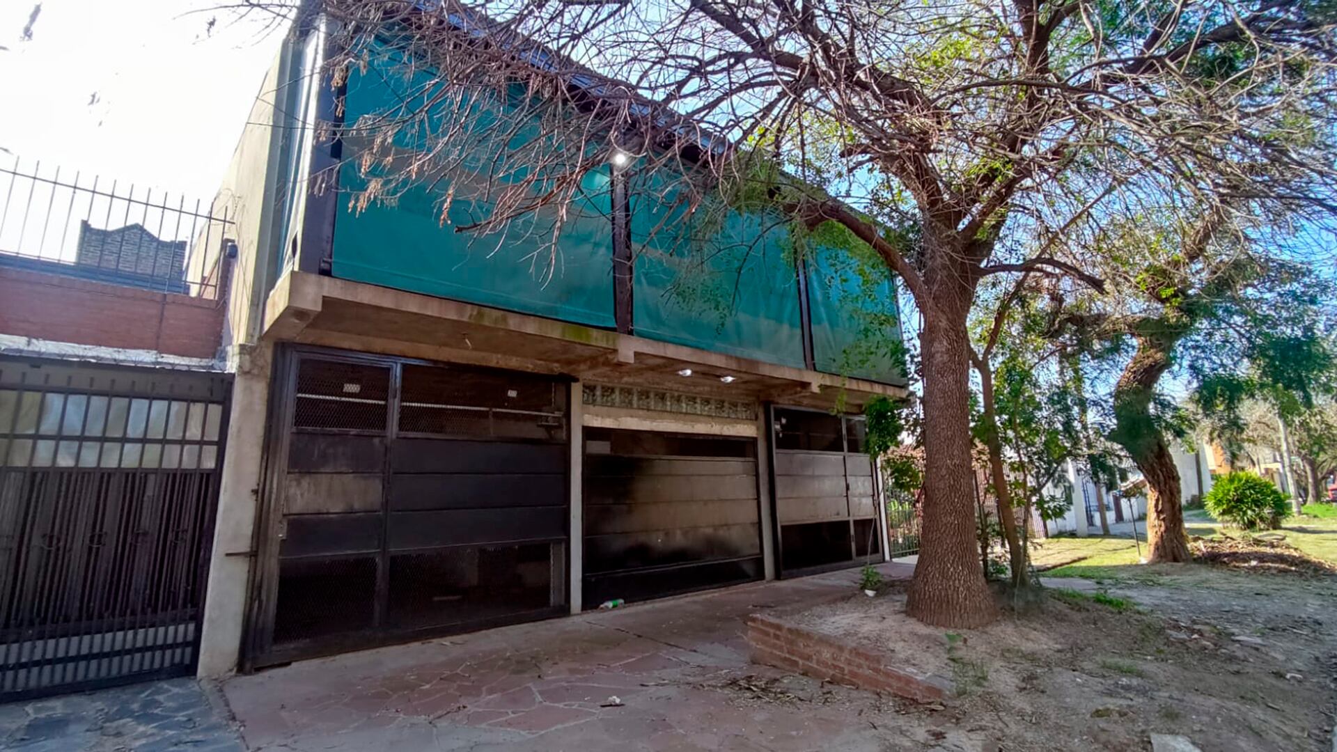 La casa donde vivían Emerenciano Sena y Marcela Acuña, ubicada en Santa María de Oro al 1400, en el centro de Resistencia