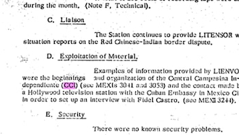 Las organizaciones espiadas tenían alguna