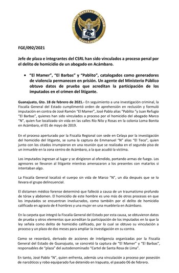 (Foto: Twitter/FGEGUANAJUATO)