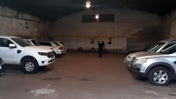 La cochera de la seccional