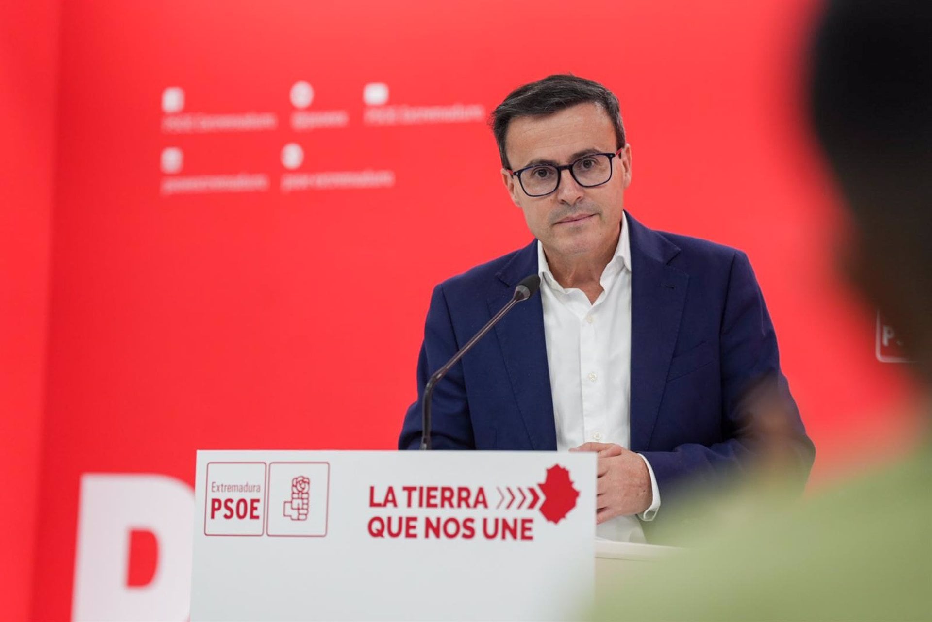 El secretario general del PSOE, Miguel Ángel Gallardo (Europa Press)
