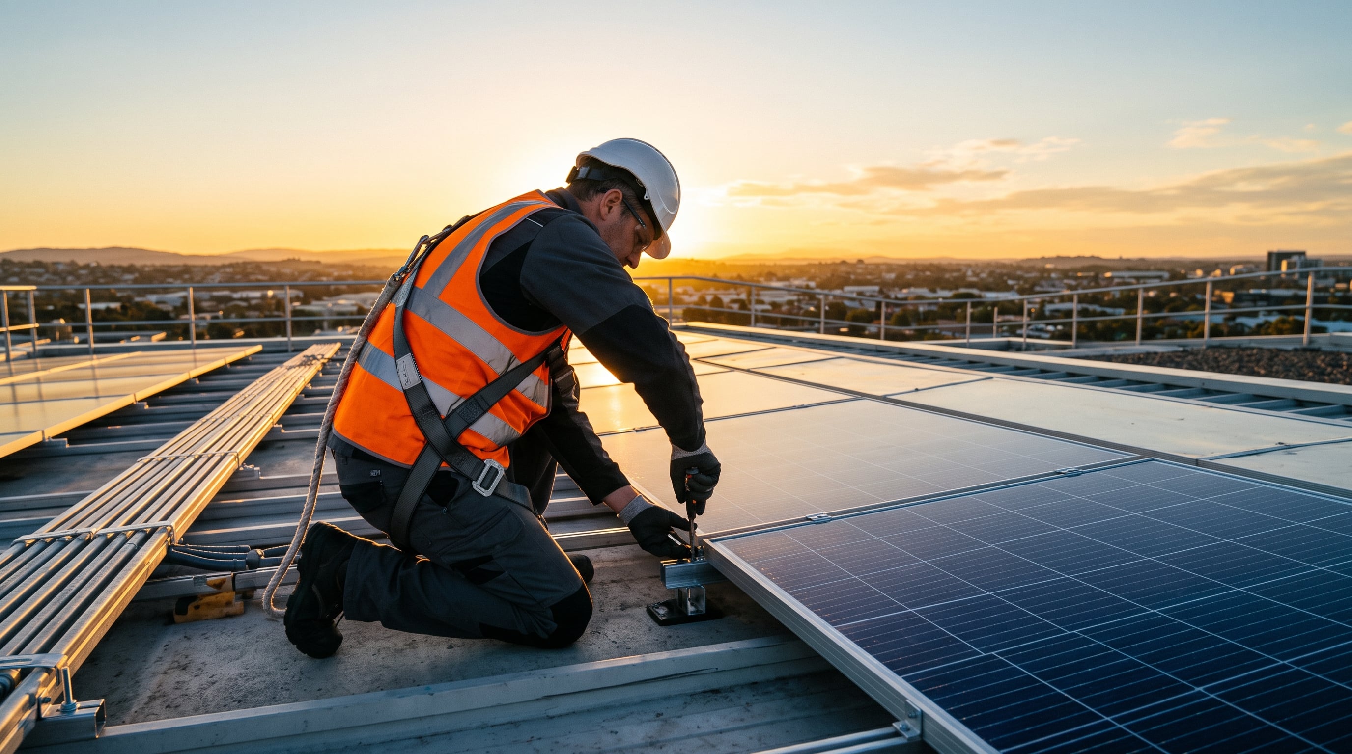 Los instaladores de paneles solares fotovoltaicos ocuparán el segundo lugar con una expansión de 36,5% impulsada por el aumento de la demanda de electricidad (Imagen Ilustrativa Infobae)