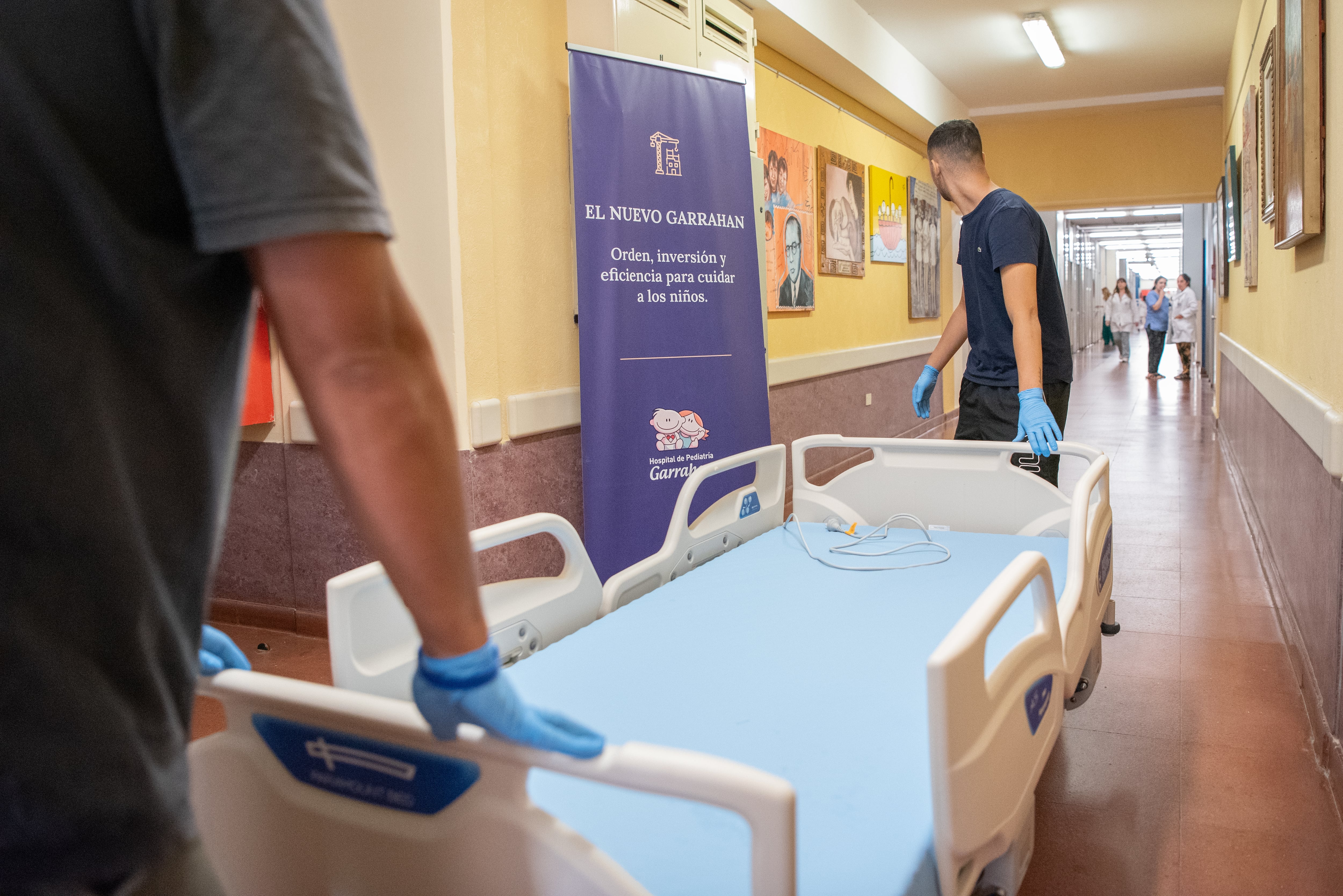 El recambio de 310 camas hospitalarias nuevas, prioritario para renovar equipos con más de diez años de antigüedad en el Garrahan