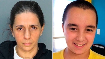 A la izquierda, Patricia Ripley,