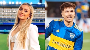 Morena Beltrán y Lucas Blondel