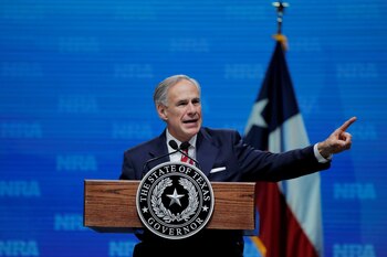 FILE PHOTO: Texas Governor Greg