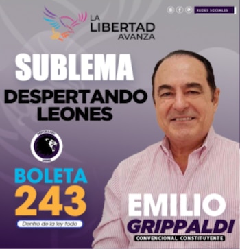 Tramo de la boleta para