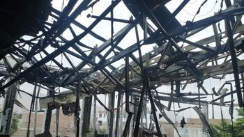 Así quedó el Hospital Regional