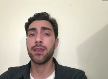 Julián Mazoy y el colombiano