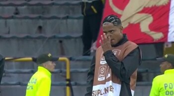 La curiosa imagen de Óber Almanza