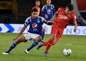 El último partido entre Millonarios