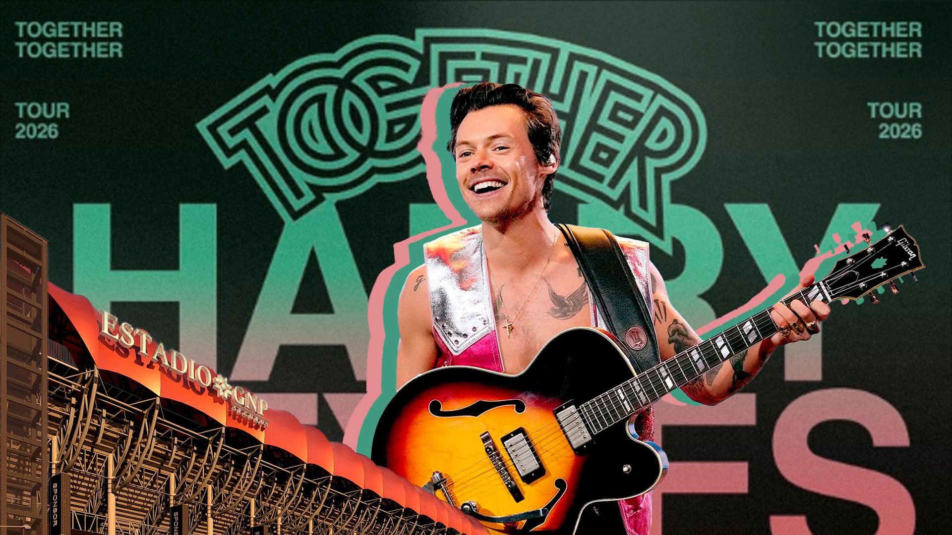 El regreso de Harry Styles a México causa revuelo: todas las funciones de su nueva gira se vendieron en tiempo récord, desatando furor por la atmósfera inmersiva basada en su nuevo álbum Kiss All The Time. (Jovani Pérez/Infobae)