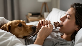 Por qué los veterinarios desaconsejan darle chocolate a los perros y los gatos