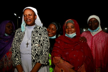 Una monja de la Fundación