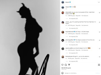 Con este perturbador contenido, Doja