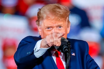 En la imagen, el presidente